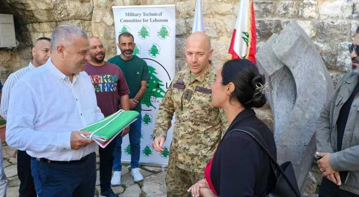 هبة إنسانية من الجيش الإيطالي لبلدية مزبود دعمًا للعائلات النازحة