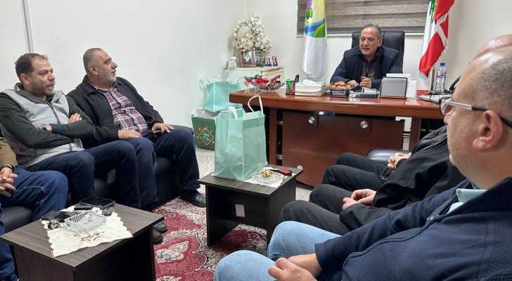 رئيس بلدية المريجة يبحث ووفد من مستشفى السان جورج التعاون المشترك