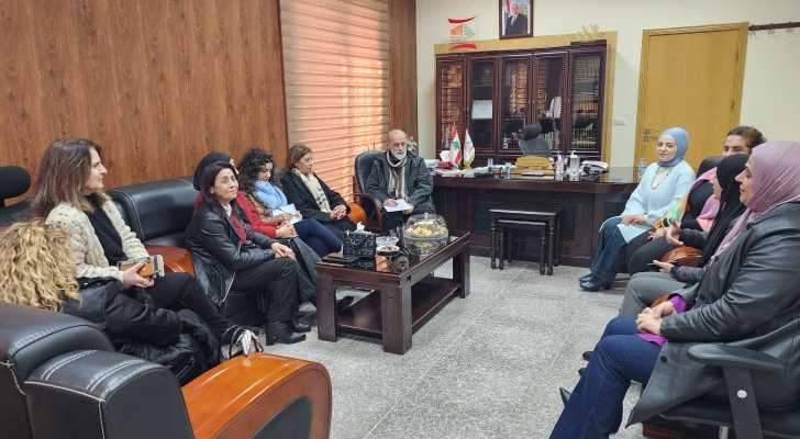 لجنة المرأة في دورس تستعرض نشاطاتها مع رئيس اتحاد بلديات بعلبك