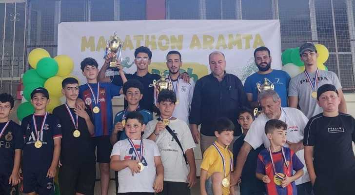 بلدية عرمتى تنظّم ماراثونًا رياضيًا بمشاركة أبناء البلدة