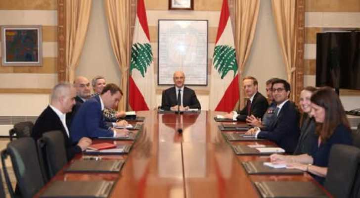 وزير الداخلية والبلديات يستقبل وفداً أوروبياً لبحث التعاون الإنمائي