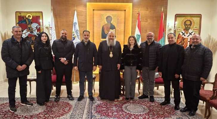 رئيس بلدية زحلة يزور المتروبوليت أنطونيوس الصوري وبحث في شؤون المدينة