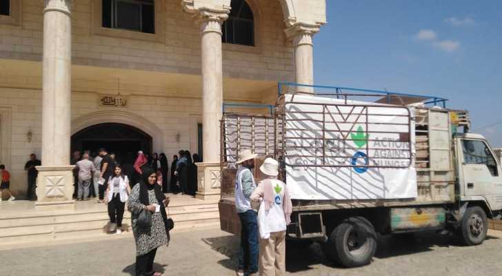 بلدية كفرفيلا تستكمل توزيع حصص غذائية بالتعاون مع منظمة 