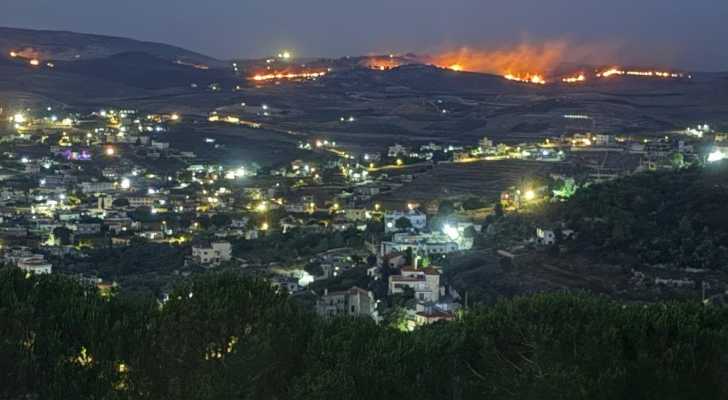 بلدية يارون تدعو إلى تحرك دولي بعد إحراق العدو الإسرائيلي للأراضي الزراعية