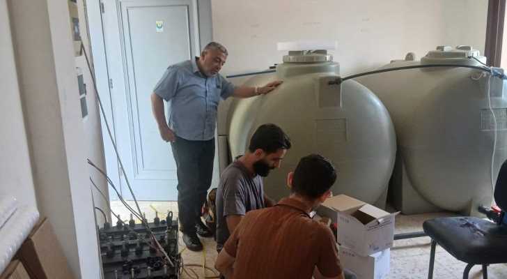 بلدية حومين الفوقا تنجز صيانة محطة تكرير المياه وتستعد لرفع ساعات الضخ