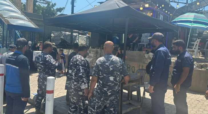 بلدية برج البراجنة تزيل تعديات ومخالفات على طريق المطار بالتنسيق مع الجهات الأمنية