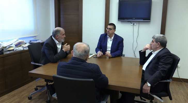 رئيس جمعية العمل البلدي يزور الوزير حجار للتباحث بدعم النازحين اللبنانيين