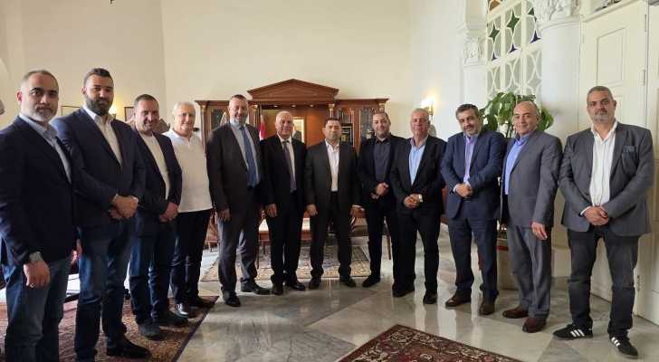 محافظ جبل لبنان يبحث مع اتحاد بلديات الغرب الأعلى والشحار ملفات إنمائية وخدماتية