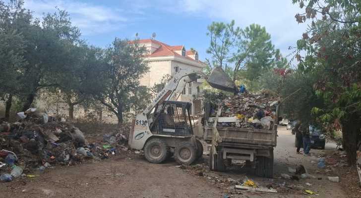 بلدية جويا تواصل أعمالها الميدانية لتحسين الواقع البيئي والخدماتي