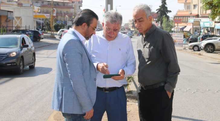 اتحاد بلديات بعلبك يباشر بتنفيذ دوار جديد يخفف زحمة السير عند مدخل المدنية الجنوبي