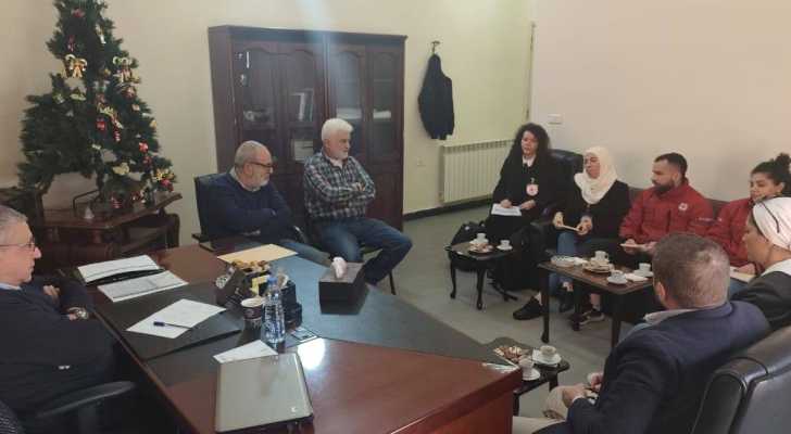 بلدية مشغرة تستقبل وفد الصليب الأحمر الدولي لتعزيز التعاون المشترك