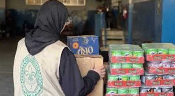 جمعية المبرّات: مساعدات إغاثية لنحو 7000 نازح في عدة مناطق