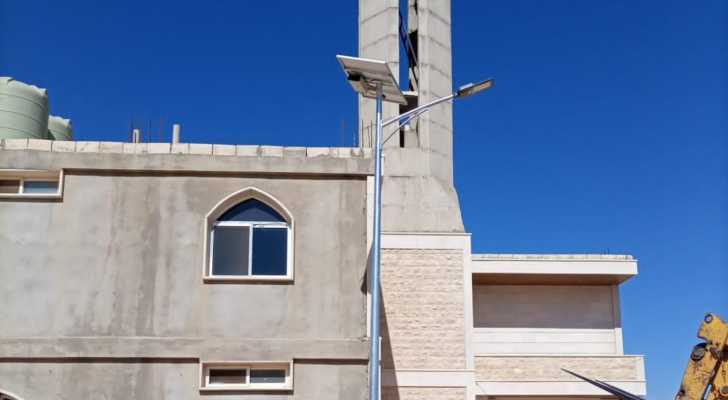 إختتام مشروع الإنارة بالطاقة الشمسية في دورس