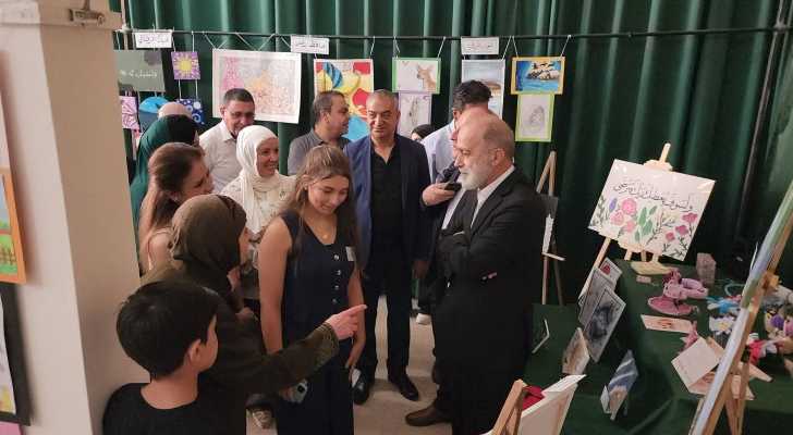 رئيس اتحاد بلديات بعلبك يرعى افتتاح معرض «محترف الفن» في ثانوية الحكمة