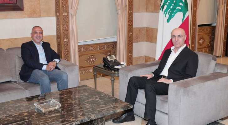 وزير الداخلية يستقبل عضو مجلس بلدية بيروت محمد بالوظة ويبحث الشؤون الإنمائية