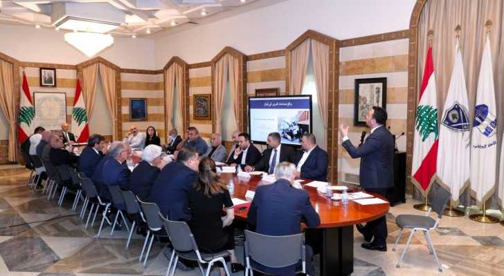 الوزير الحجار يترأس اجتماع اللجنة الوطنية للسلامة المرورية