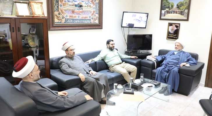 رئيس بلدية الغبيري يلتقي رئيس الهيئة الإدارية في تجمع العلماء المسلمين ويتناول الشؤون البلدية والإنمائية