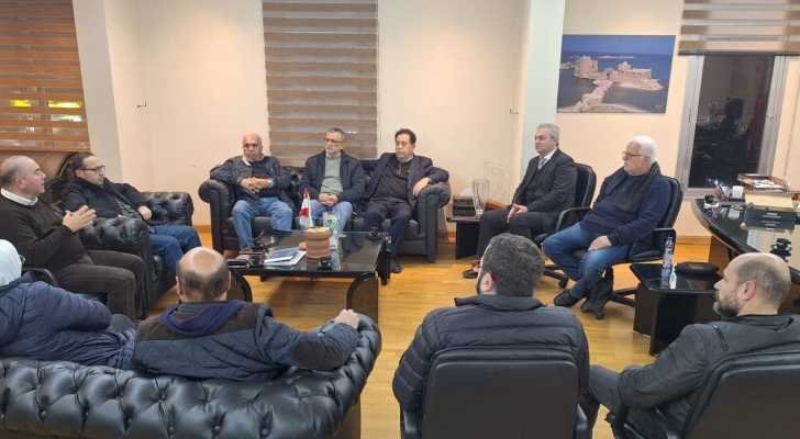 رئيس بلدية صيدا يبحث مع وفد 
