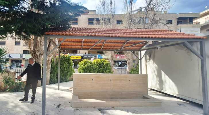 بالصور: بلدية زحلة- معلقة تستحدث مشارب للمياه في حدائق عامة مجهزة بفلاتر وطاقة شمسية