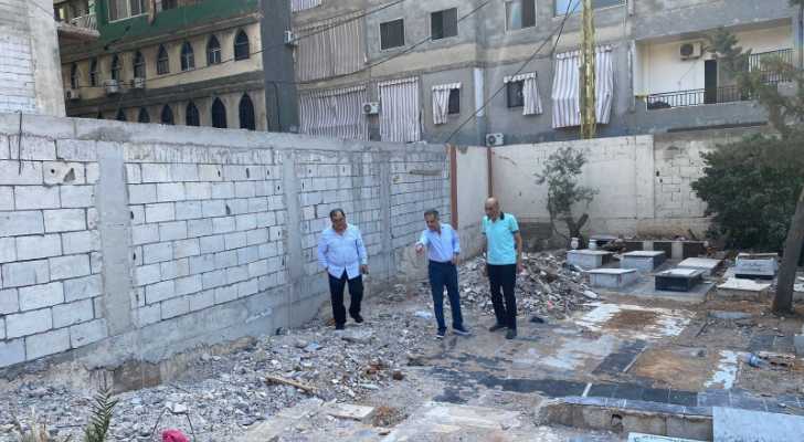 تعاون وتنسيق مشترك لترميم جبانة الرادوف