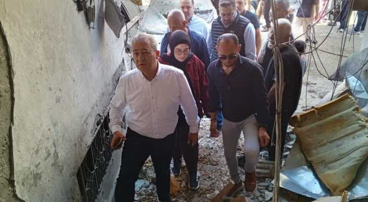 جولة بلدية في موقع الغارة على القياعة ومتابعة للأضرار والإجراءات الطارئة