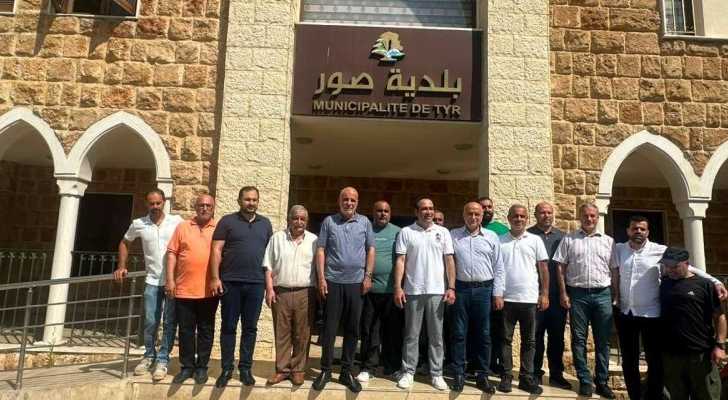 بلدية صور تبحث مع رئيس نادي الأنصار دور الرياضة في احتضان الشباب والمواهب