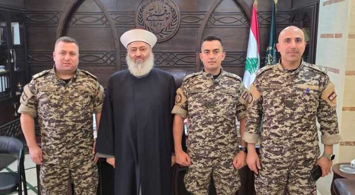 مدير أمن الدولة الإقليمي في عكار يزور بلدية حلبا مهنئًا بعيد الأضحى