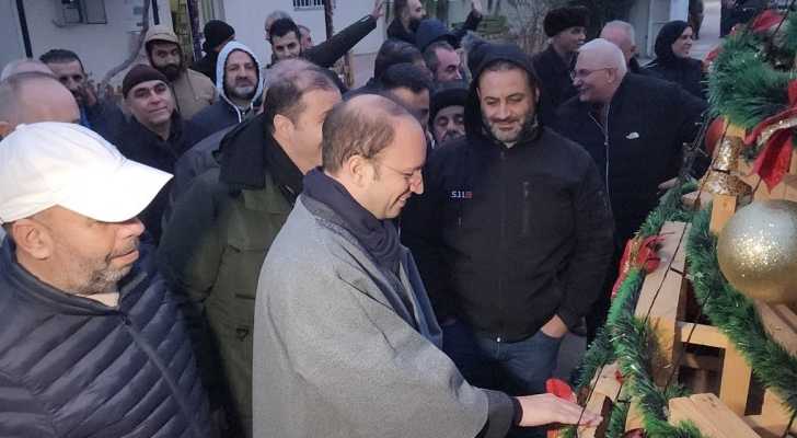 محافظ بعلبك الهرمل يرعى افتتاح معرض الميلاد في القرية الزراعية