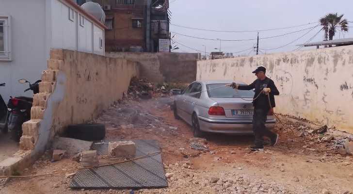 بلدية الغبيري تواصل أعمال النظافة العامة ورش المبيدات في مختلف الأحياء