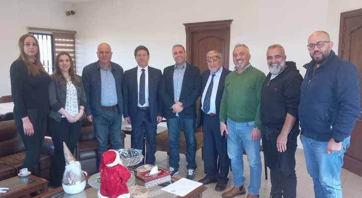 لقاء إنمائي في بلدية عرمون مع رئيس اتحاد بلديات الغرب الأعلى والشحّار ورئيس بلدية عبيه