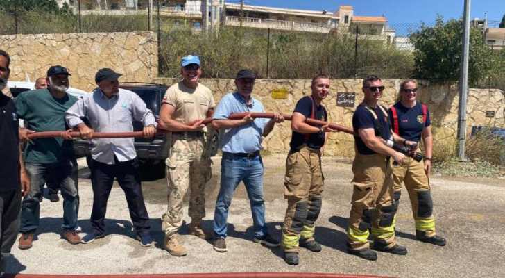 بالصور: ورشة تدريبية وتوزيع معدات لعمليات الإطفاء والإنقاذ لـ 25 متدرباً من بلديات قضاء بنت جبيل