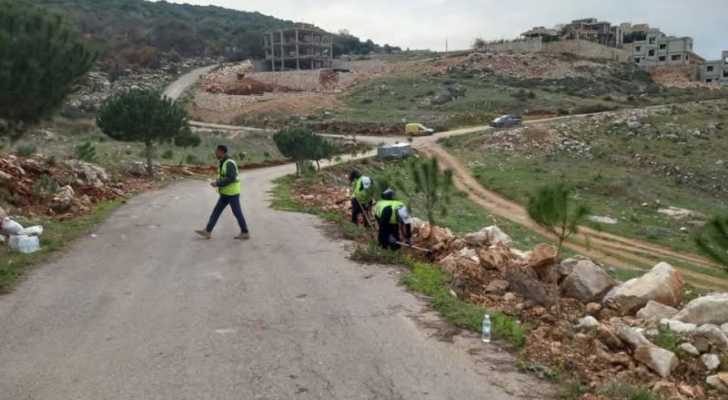 بالصور: بلدية النبطية الفوقا تطلق حملة