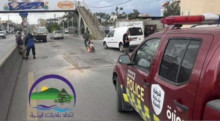 اتحاد بلديات المنية يعلن بدء أعمال صيانة الأوتوستراد الدولي ويدعو لاعتماد طريق بديل