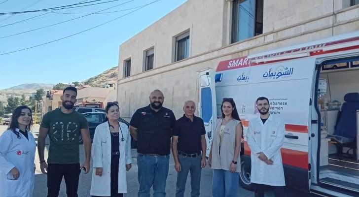 بلدية عين دارة تنظم يوماً طبياً بالتعاون مع الجمعية الإيطالية للتضامن بين الشعوب والمنتدى النسائي اللبناني