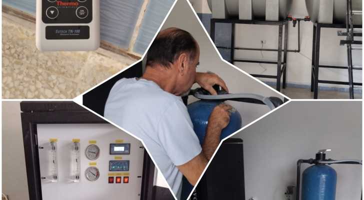 بلدية قبريخا تنهي تغيير كامل لفلتر المياه على البئر الارتوازي