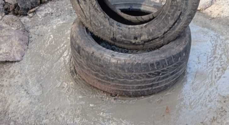 بلدية المريجة تبدأ بتنظيف وفتح مصافي ومجاري في مختلف شوارع البلدة