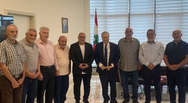 متري يبحث مع بلدية رشاف أوضاع البلدة واحتياجات سكانها المهجّرين