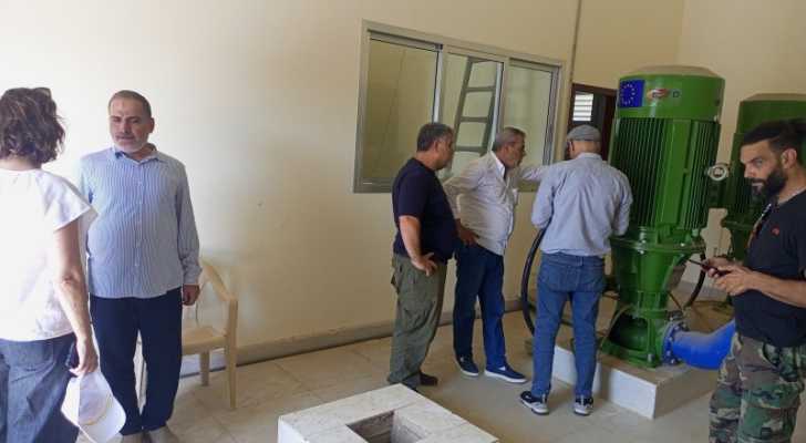رئيس اتحاد بلديات غربي بعلبك يجول على مشاريع طاقة ومحطات ضخ في المنطقة