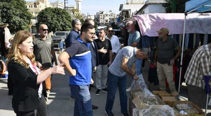 جولة ميدانية لنائب رئيس بلدية مدينة النبطية للاطلاع على أوضاع الباعة والاستماع إلى ملاحظاتهم