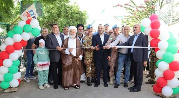 بالصور: بلدية ديرقانون النهر تفتح حديقة المصطفى (ص) بحضور وزير البيئة ومدير 