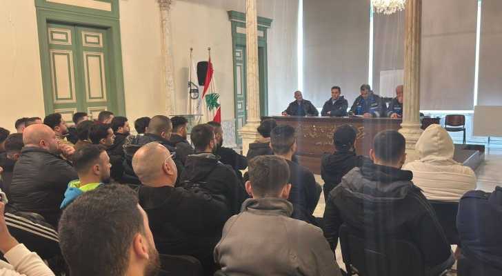 بلدية طرابلس تعقد الاجتماع التوجيهي الأول لعناصر الشرطة البلدية الجدد