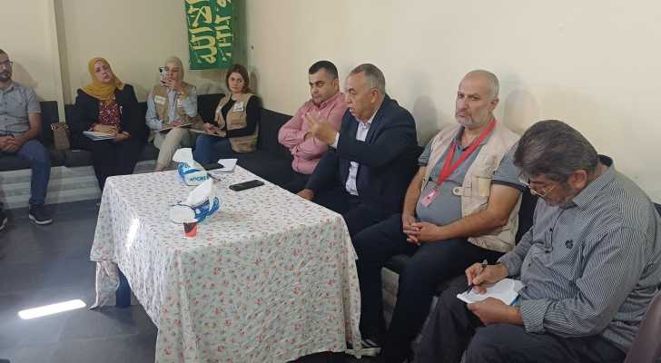 لقاء في بلدة بزال العكارية لبحث تشغيل مشروع مؤسسة مياه لبنان الشمالي والتوعية على آلية الاشتراك