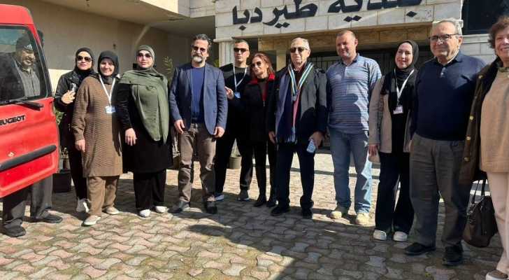 بلدية طيردبا تنفذ حملة تشجير دعماً للأهالي المتضرّرين وتعزيزًا للصمود الزراعي