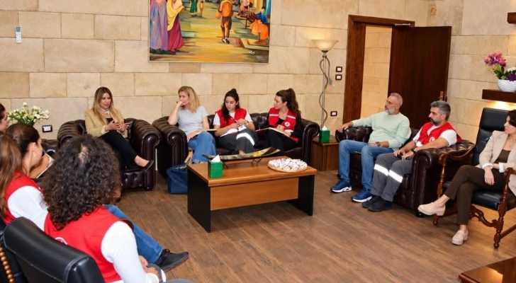 الرافعي تبحث مع وفد أوروبي تعزيز جهوزية غرفة عمليات إدارة الكوارث في الشمال