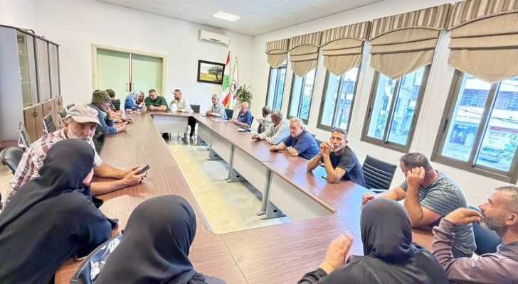 بلدية شقرا ودوبيه تتابع أوضاع المزارعين وتبحث سبل دعم القطاع الزراعي