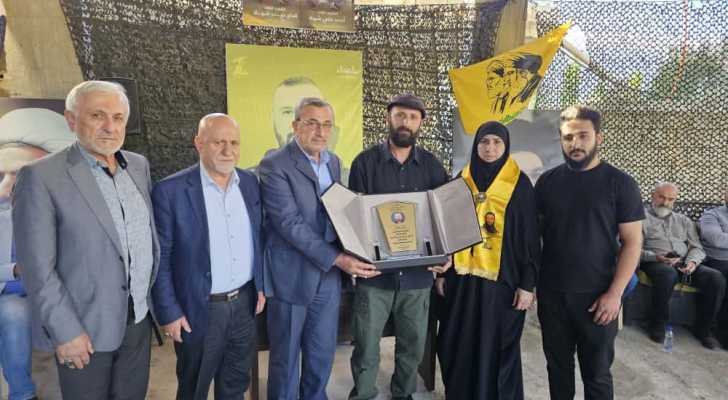 تكريم رئيس بلدية سحمر الشهيد الحاج حيدر شهلا في الذكرى الأولى على استشهاده: 