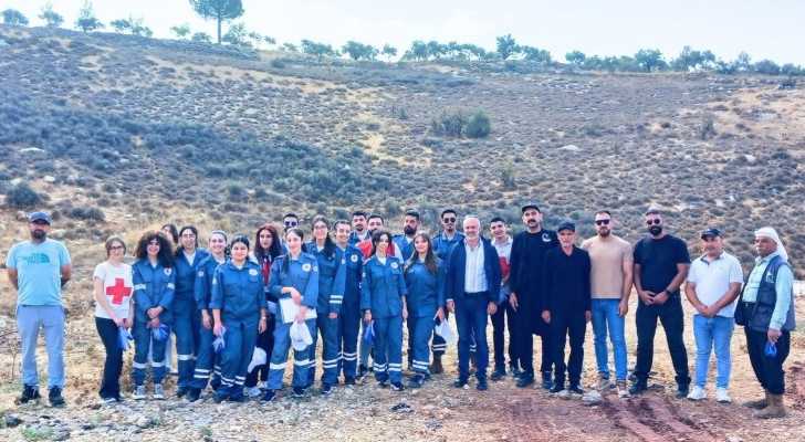 اتحاد بلديات جبل الشيخ ينظّم حملة لتنظيف مجرى نهر أبو دجاجة تمهيدًا لتنفيذ أعمال تشجير