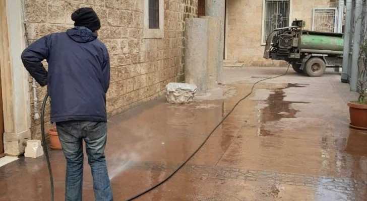 حملة تنظيف لمحيط كنائس طرابلس بمواكبة اتحاد بلديات الفيحاء لمناسبة عيد الفصح