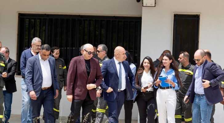 اتحاد بلديات المنية يستقبل مدير عام الدفاع المدني ووفدًا من UNDP في مبنى الدفاع المدني الجديد