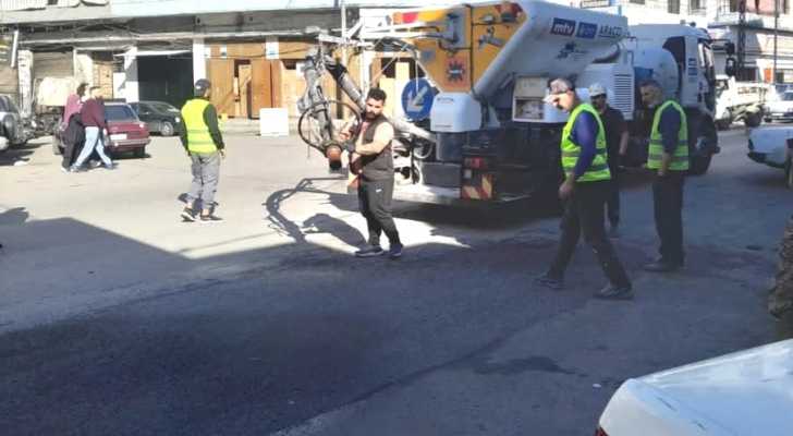 بلدية طرابلس: بدء أعمال تزفيت في باب التبانة